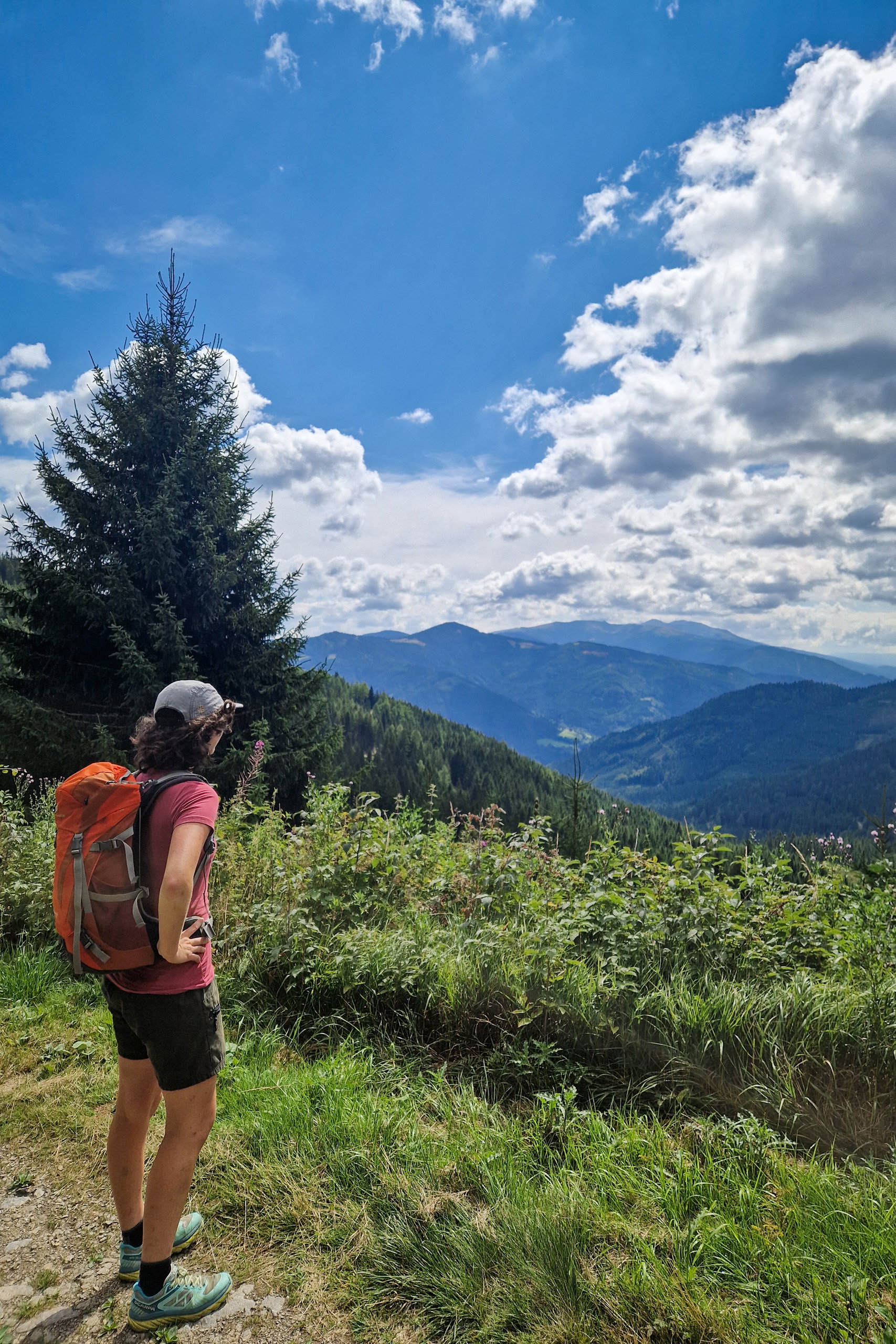 Tolle Aussicht aufs Murtal; Der Gipfel rückt näher. Fotos: Toni, POW AT