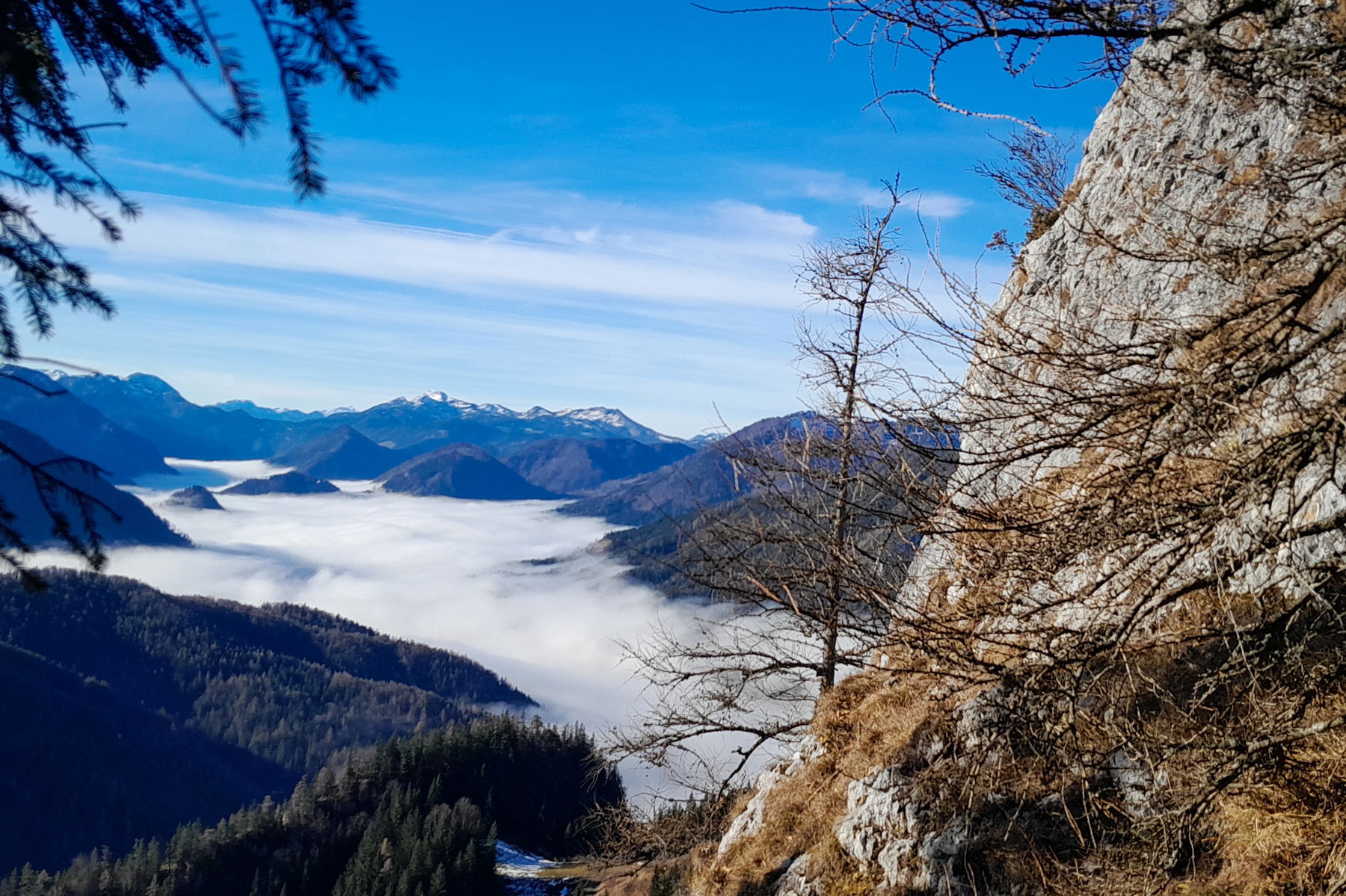 Dezemberwanderung auf die Sauwand bei Mariazell