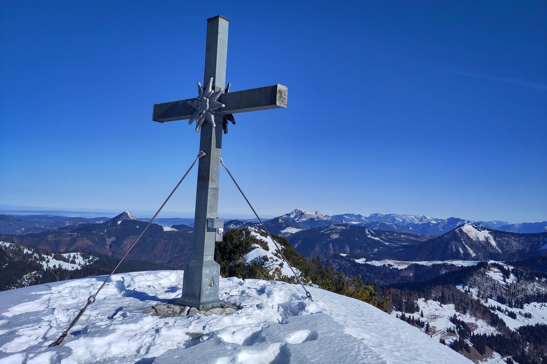 Gipfelglück. Foto: Karl Plohovich