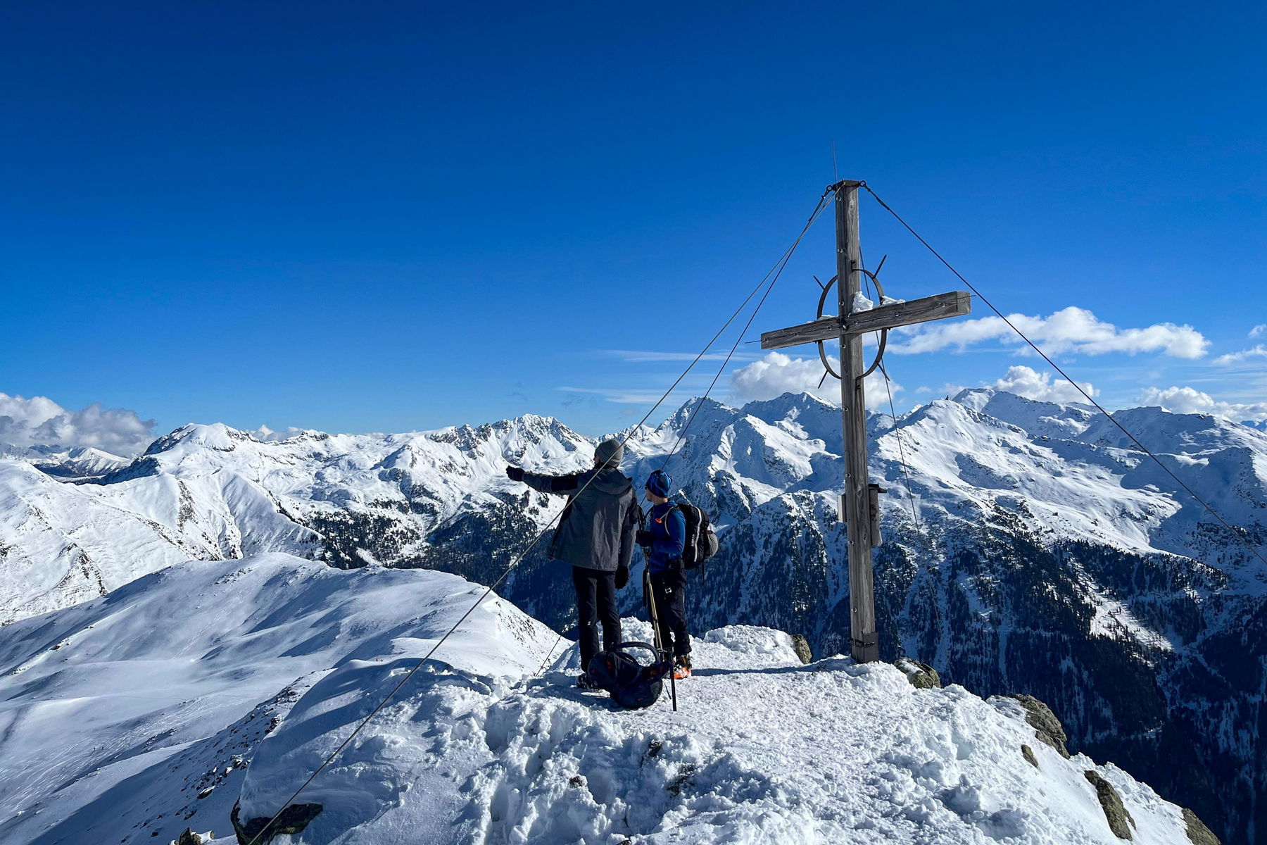 Entlang der Talfer auf den Ochsner