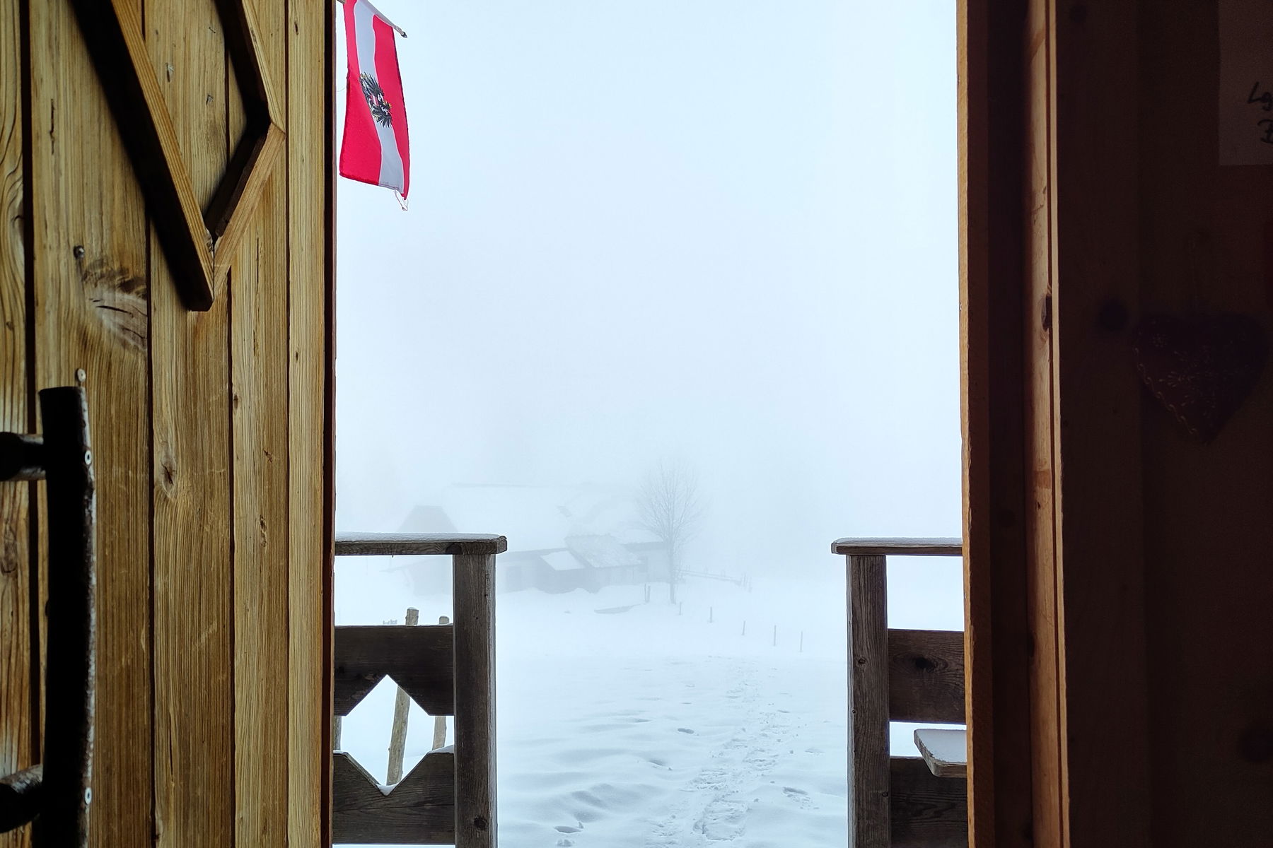 Bergalm in Schwarz-Weiß: Von Hintersee über die Bergalm in die Gaißau