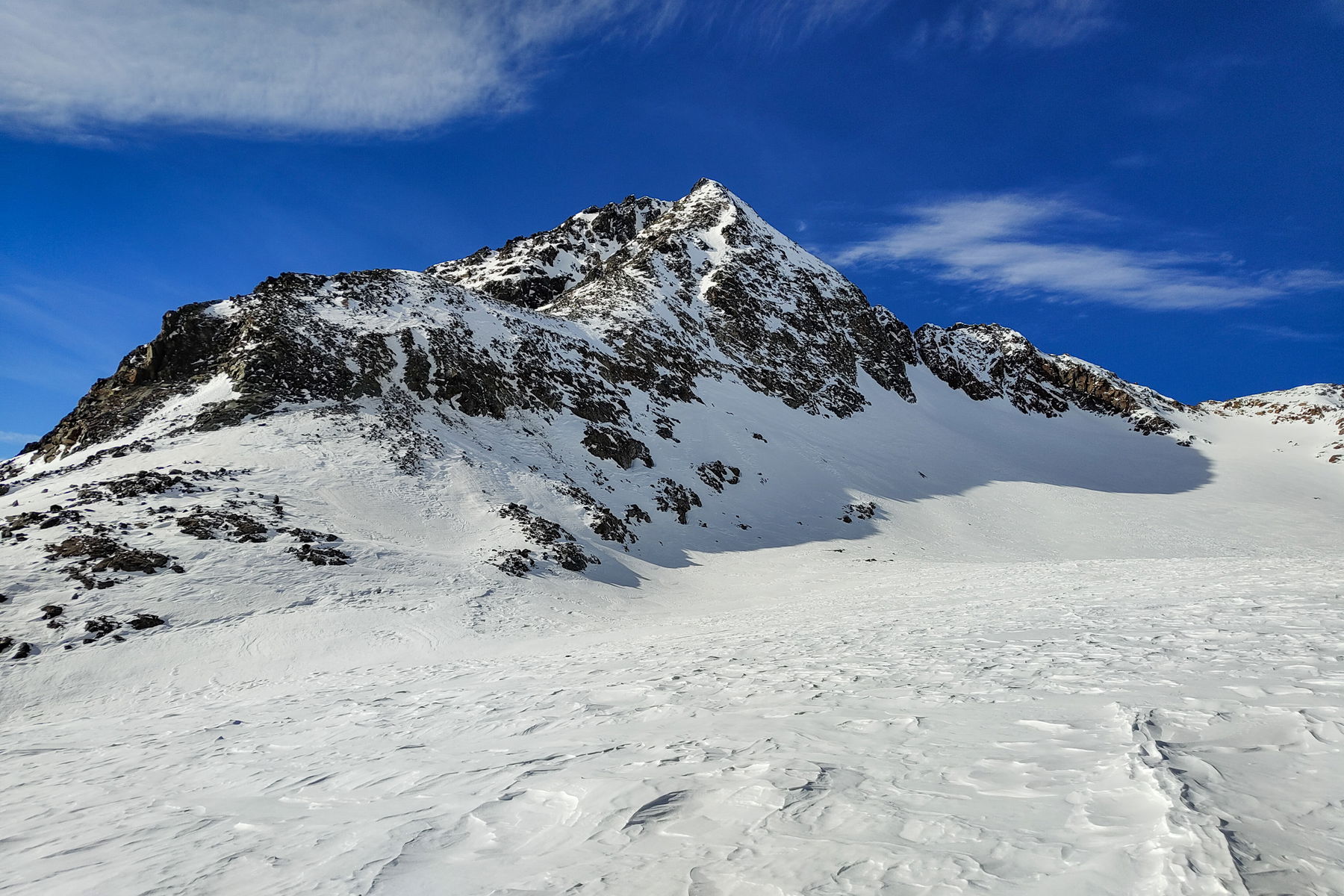 Liftunterstützte Skitour auf den Schrankarkopf