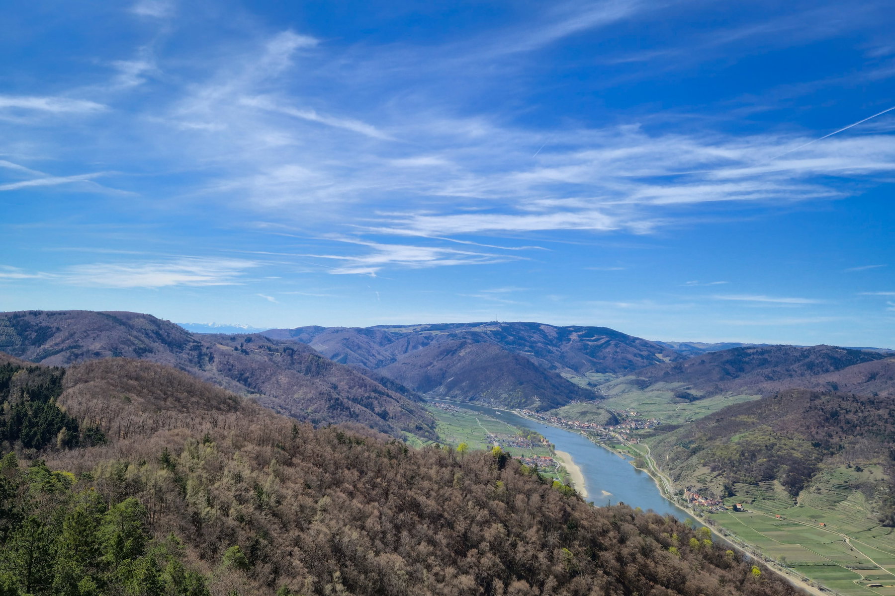 Blick auf den Jauerling vom Aussichtsturm am Seekopf. Foto: Linda Prähauser