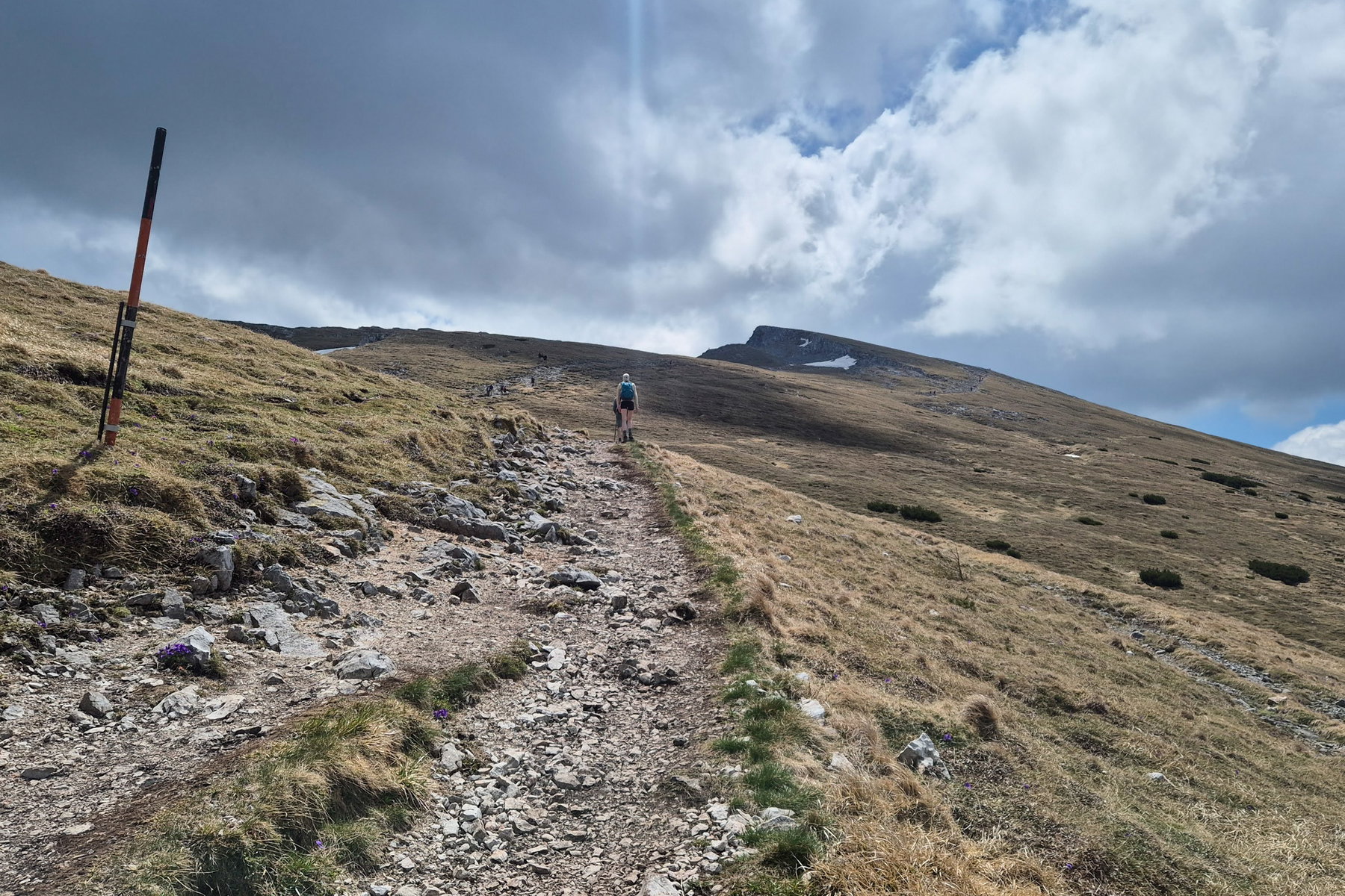 Ankunft am Hochschneeberg – den Fadensteig habe ich hinter mir. Foto: Linda Prähauser