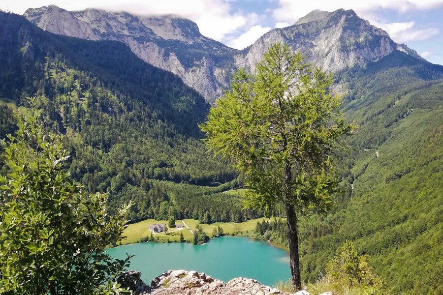 Wunderschöne Aussicht vom vorderen Signalkogel. Foto: Sarah Stainer