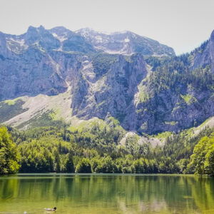 Vorderer und hinterer Signalkogel bei den Langbathseen